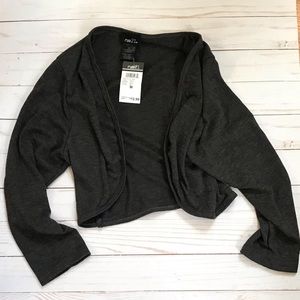Rue 21 size Medium gray sweater shrug.